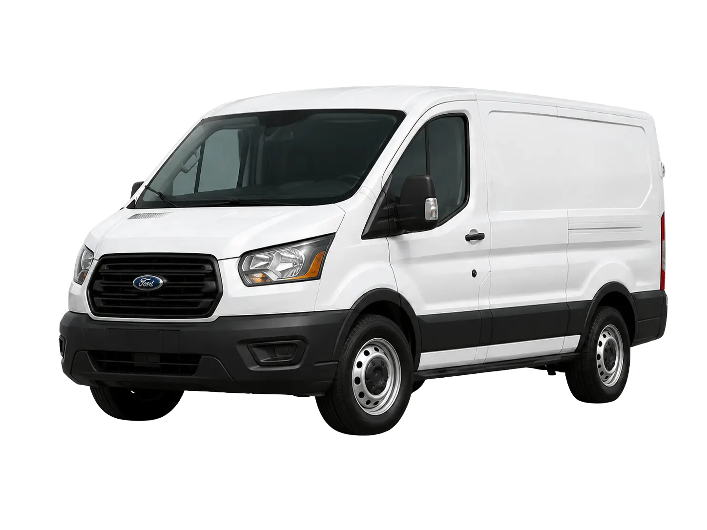 White cargo service van with Clear Image Auto Glass branding