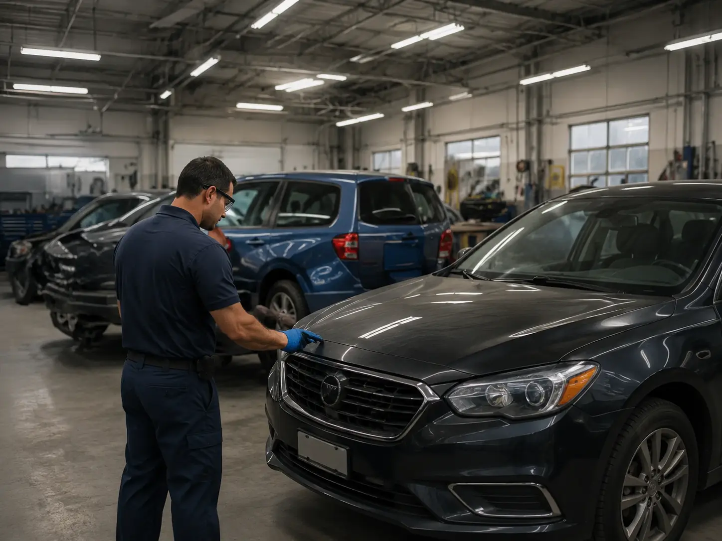 Auto glass partner service for body shops and dealerships
